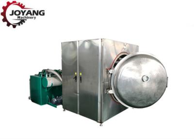 China Fruit / Vegetable Microwave Vacuum Dryer Machine Air Cooling System Safe Operation for sale