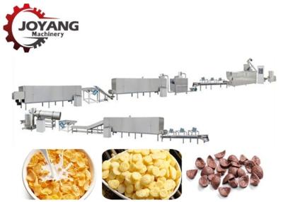 China Breakfast Cereals Corn Flakes Production Line Various Size / Shapes for sale