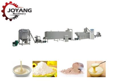China Twin Screw Corn Starch Processing Plant Instant Porridge Baby Food Nutritional Powder for sale