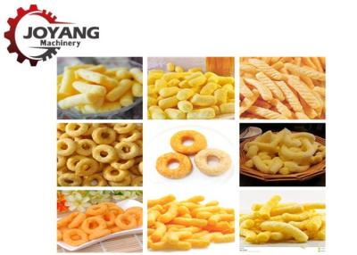 China Large Capacity Corn Snack Extruder Machine High Speed Puff Food Production for sale