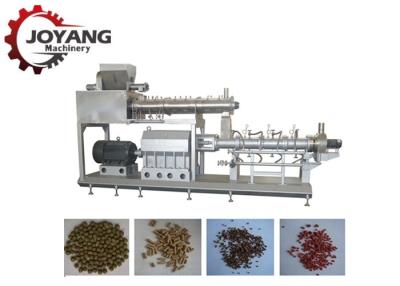 China Ornamental Fish Feed Processing Machine Floating Aquatic Feed Pellet Extruder Plant for sale