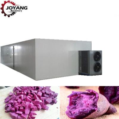 中国 紫色のポテトの熱気の乾燥機械ヒート ポンプの水分を取り除かれたポテト機械 販売のため