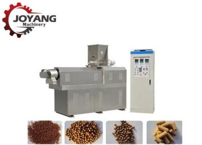 China Twin Screw Conveyor Floating Fish Feed Extruder Machine Fully Automatic for sale