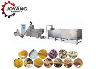 China Tipo modificado para requisitos particulares cadena de producción artificial del arroz, velocidad de proceso del alto en venta