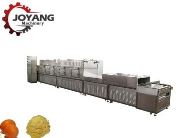 China PLC Industrial Food Dryer Microwave Egg Powder Drying And Sterilization Machine for sale