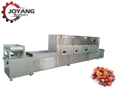 China PLC Control System Microwave Drying And Sterilization Machine For Fig Raisin Preserved Fruit for sale