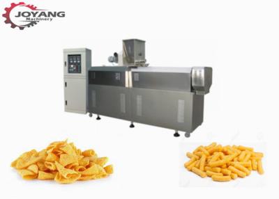 China O equipamento industrial da bola do queijo, extrusora de parafuso gêmea soprou linha de produção dos petiscos do milho à venda