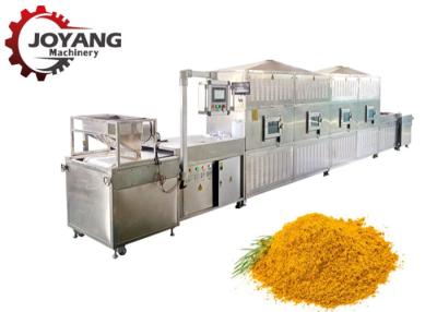 China Fully Automatic India Curry Microwave Sterilizing Machine for sale
