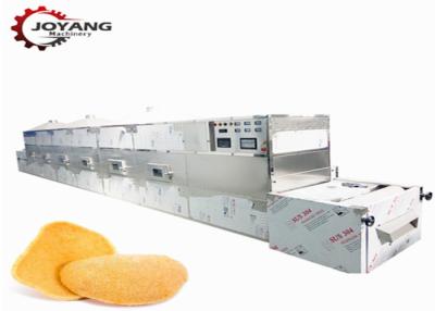 China 50 Kw 50 Kg / H Microwave Prawn Shrimp Cracker Puffing Machine for sale