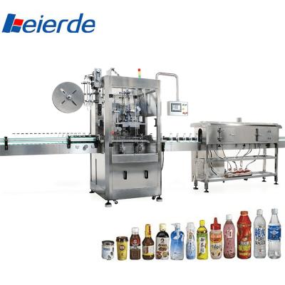 China BEIERDE Automatic Labeling Machine Sleeve Labeling Machine 9000BPH for sale