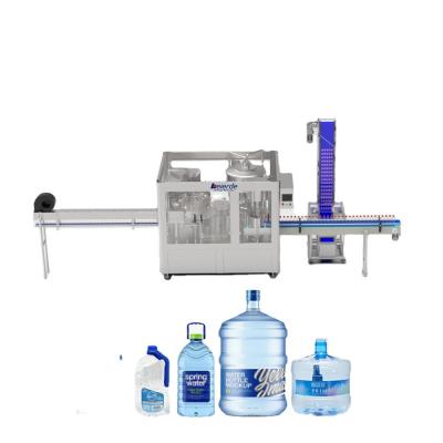 China Food Beverage Mineral Glass Water Filling Machine Line 1.5 Liter Operated by 1 Worker for sale