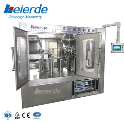 China Máquina de enchimento de garrafas de refrigerante para animais de estimação de monobloco 380V 220V Alta precisão à venda