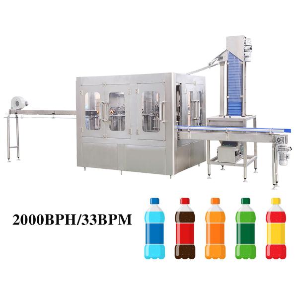 Quality Monoblock Juice Pouch Filling And Sealing Machine 3000bph-15000bph for sale