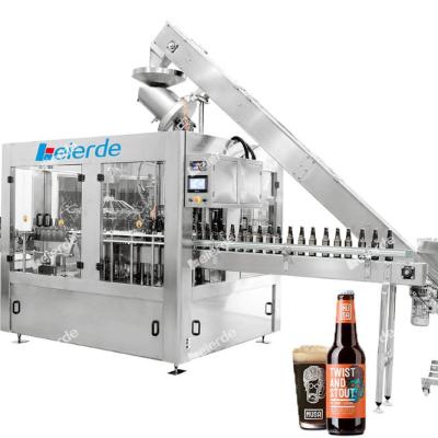 China Máquina de enchimento e tampa de garrafas de cerveja de 380V SS304 2500 KG à venda