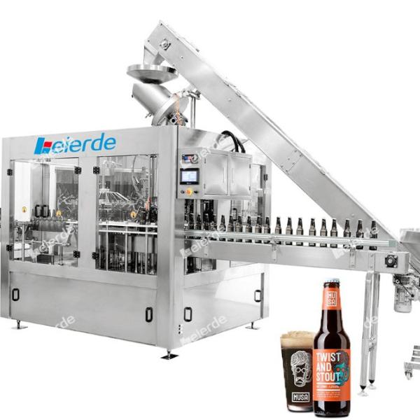 Quality 380V Beer Bottle Filling And Capping Machine SS304 2500 KG for sale