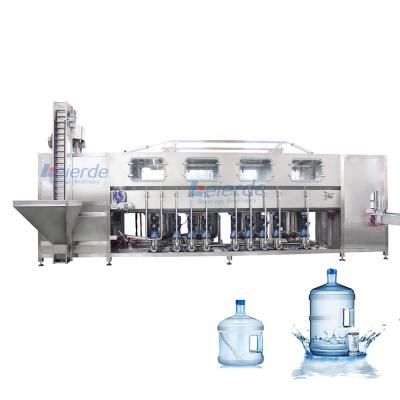 China Máquina automática de llenado de agua de 5 galones de grado RO 5 galones de embotellado en venta