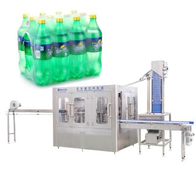 China Beierde Carbonated Beverage Filling Machine Cold Drink Filling Machine Gear Drive for sale