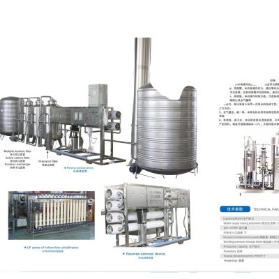 China Mini sistema de tratamiento de agua industrial RO 1500*800*600 Dimensión en venta