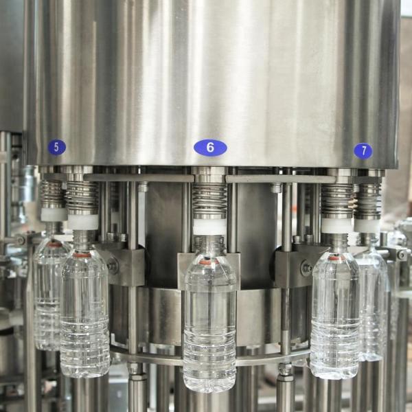 Quality 304 Stainless Water Glass Filling Machine 1% Filling Accuracy 4000BPH 8000BPH for sale