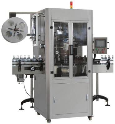 China Máquina de etiquetado automático a pequeña escala para envoltura de manga de contracción térmica en venta