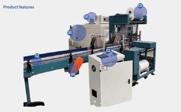 Quality 20-40 Pallet/h Shrink Packing Machine Shrink Tunnel Packaging Machine Pneumatic for sale