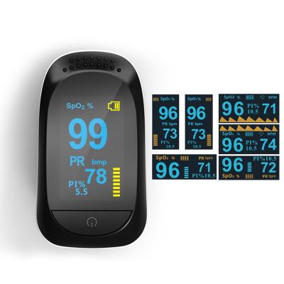 China Mini Portable Handheld Pulse Oximeter for Fast Blood Oxygen Saturation Monitor Measurement for sale