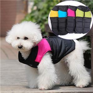 China Custom Bichon Frise Clothes Waterproof Winter Dog Coats Size XXL XL for sale