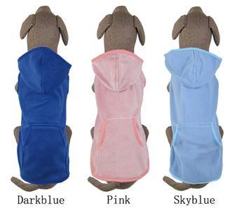 China Short sleeves dog hoodie winter coats pet dachshund clothing L - XS for sale