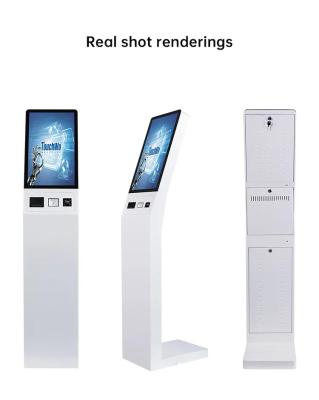 China Automated Robotic Self Service Payment Kiosk 22 Inch For Fueling Station for sale