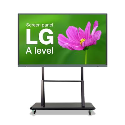 China 65 Inch Smart Digital Interactive Whiteboard Flat Panel For Meeting Room for sale