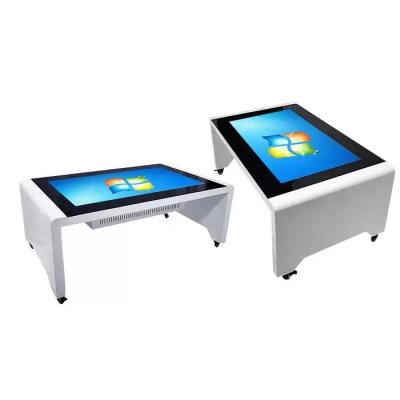 China 55 polegadas capacitivo touch screen interativo vidro de mesa à venda