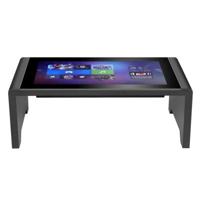China 43 Inch Digital Capacitive Touch Screen Game Table With Stainless Steel Glass for sale