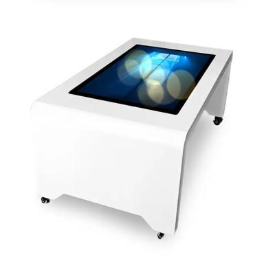 China Waterproof Multi Touch Screen Dining Table LED Display Aluminum Alloy for sale