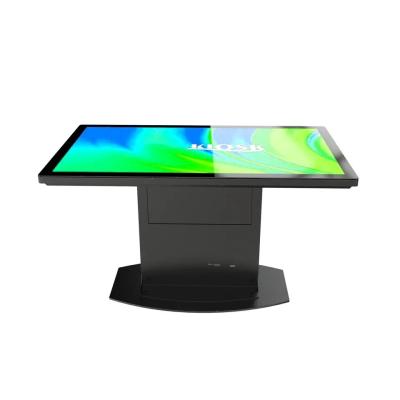 Китай 43-дюймовый интерактивный сенсорный экран стол TFT сенсорный экран умный кофейный стол продается