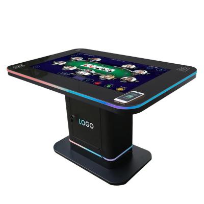 China Smart Gaming Desk Interactive Touch Screen Table 500 Nits For Shopping Mall for sale