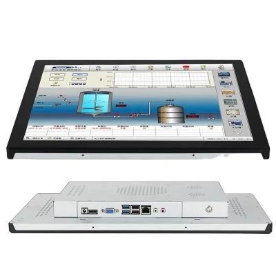 China Display de pantalla táctil IR de 22 pulgadas LCD Display de panel plano interactivo todo en uno en venta