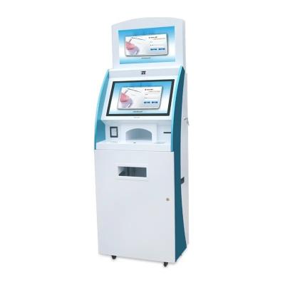 China Free Standing Touch Screen Payment Kiosk 22 Inch Capacitive Self Service Kiosk Machine for sale