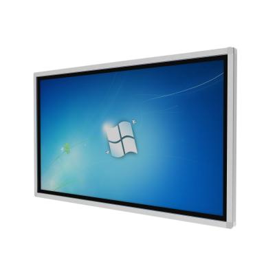 China Windows 55 polegadas tela sensível ao toque quiosque digital infravermelho todo em um computador tela sensível ao toque à venda