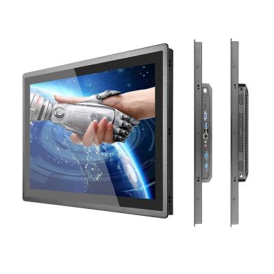 China Waterproof 17 Inch Touch Screen Monitor Panel All In One PC Anti Shock Vibration for sale