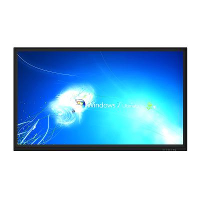 China 75 inch touchscreen monitor display all-in-one touch kiosk wandmontage android tv Te koop
