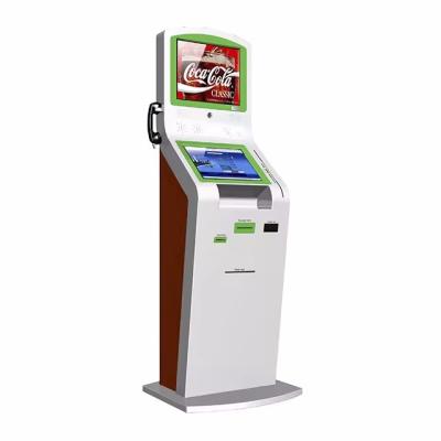 China Customizable Display Touch Screen Self Service Kiosk For Cash Payment And Software for sale