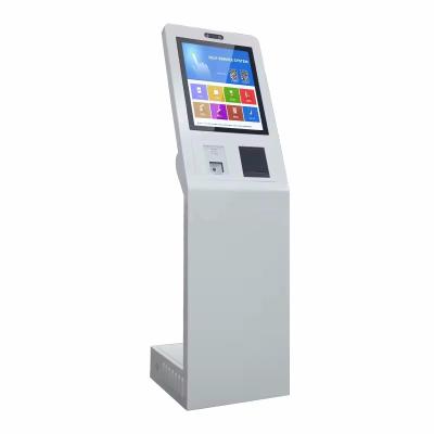 China 21.5 Inch Floor-Standing Touch Screen Kiosk Customized Self-Service Terminal Kiosk for sale