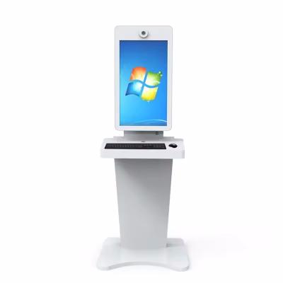 China Metal Enclosure Touch Screen Digital Kiosk Available In 32inch With Keyboard Mouse for sale