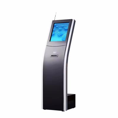 China Ticket Printer Touch Screen Digital Kiosk Self Service Query Management System Machine for sale