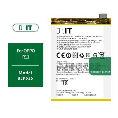China OEM BLP635 Oppo R11 Battery Replacement 3000mAh 3.85V zero cycle for sale