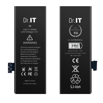 China FCC Certificate 5G Iphone High Capacity Battery 2010mAh Li Polymer Batteries for sale