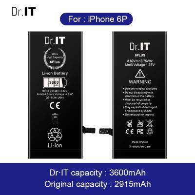 China 3600mAh Iphone High Capacity Battery Rechargeable CE Certification for sale