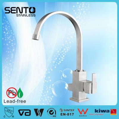 China Small kitchen design temperature control waterfall kitchen sink faucet for sale