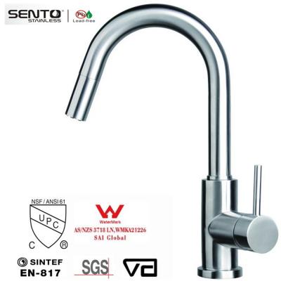China Australian Stainless Steel watermark kitchen faucet spray out for sale