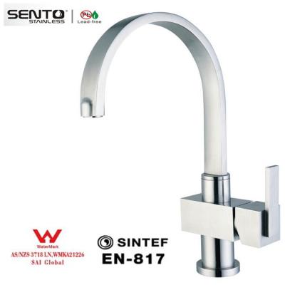 China SENTO unique water saving kitchen faucet with watermark aproved for Australian for sale